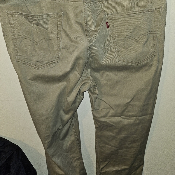 Levi Strauss Mens Tan Pants Size 42x30 - Picture 7 of 12